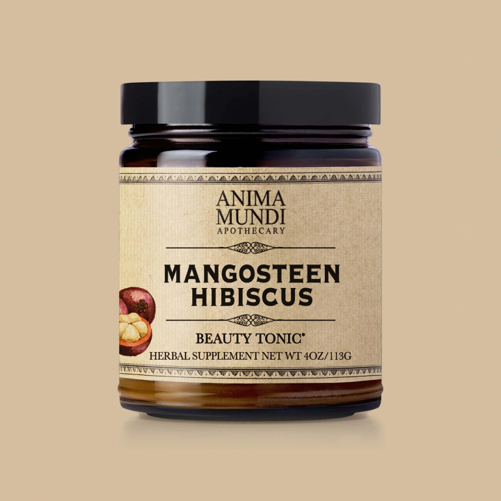 Anima Mundi Mangosteen Hibiscus 113g i gruppen Hälsa / Användningsområde / Antioxidanter hos Rawfoodshop Scandinavia AB (ANIMA13)