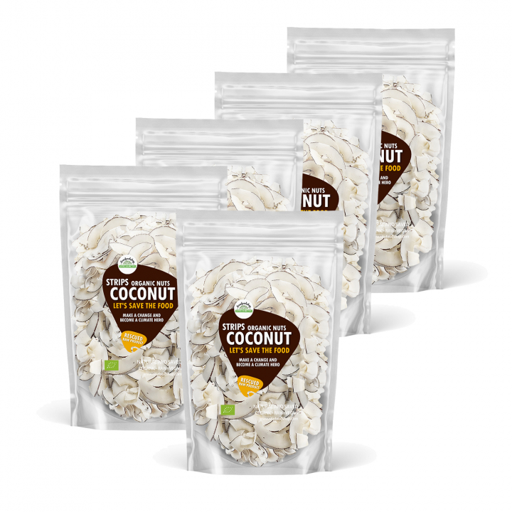 Kokosnöt i strimlor EKO 1kg 5st paket i gruppen Råvaror & Dryck / Nötter / Kokos hos Rawfoodshop Scandinavia AB (SF171881SET)