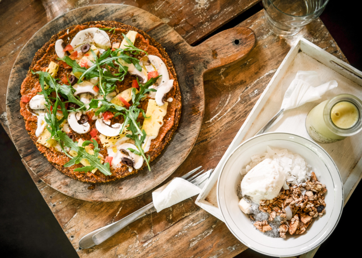 Fira pizzadagen med Raw pizza på nyårsdagen