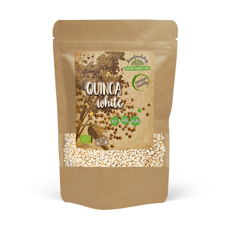 Quinoa Vit EKO 1kg i gruppen Råvaror & Dryck / Hälsokost / Frön hos Rawfoodshop Scandinavia AB (101791)