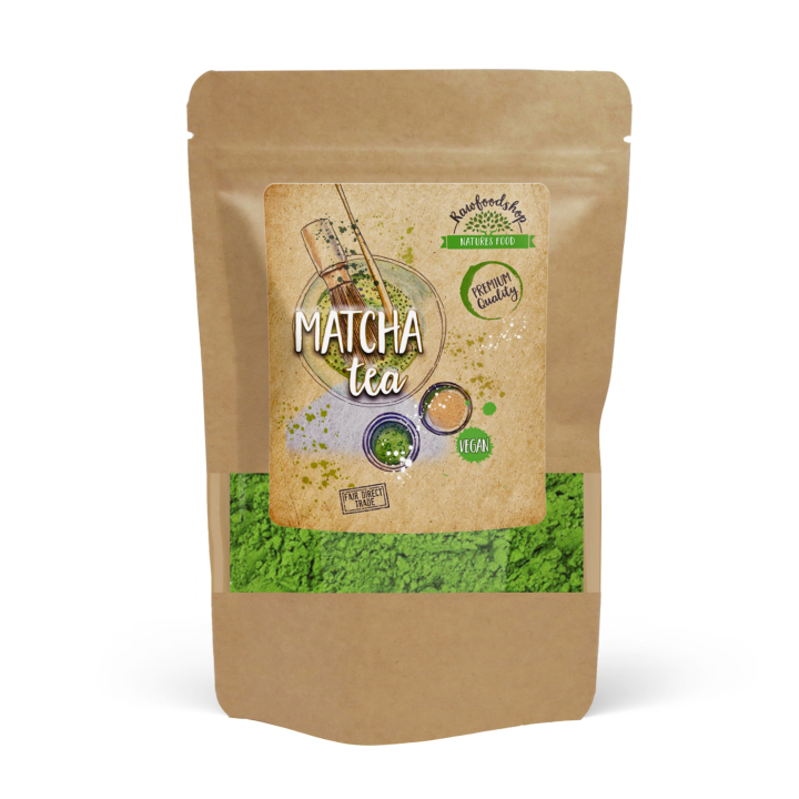 Matcha Te 100g i gruppen Råvaror & Dryck / Drycker / Teer hos Rawfoodshop Scandinavia AB (1235100)