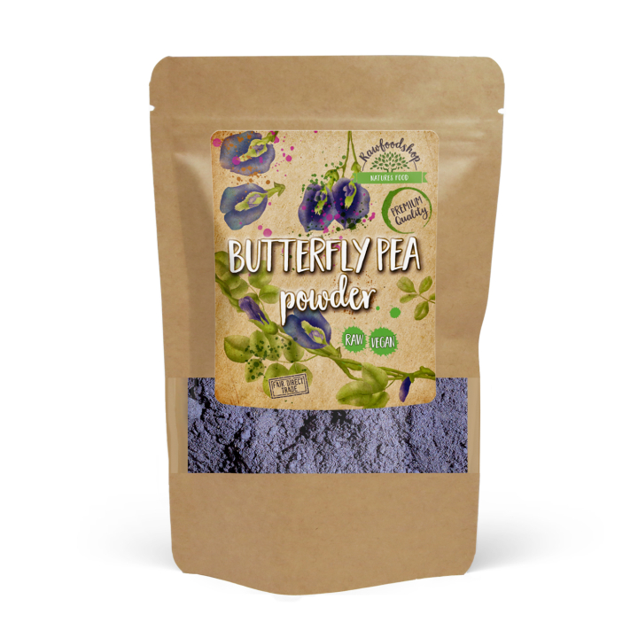 Butterfly Pea RAW 100g i gruppen OUTLET 20-80% / Hälsokost 30-50% / Hälsokost 30% hos Rawfoodshop Scandinavia AB (1278100)