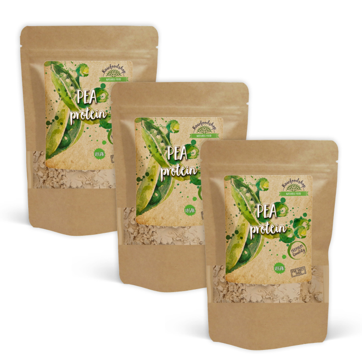 Ärtprotein 1kg x 3 paket i gruppen Råvaror & Dryck / Hälsokost / Proteinpulver hos Rawfoodshop Scandinavia AB (150141-SET3)