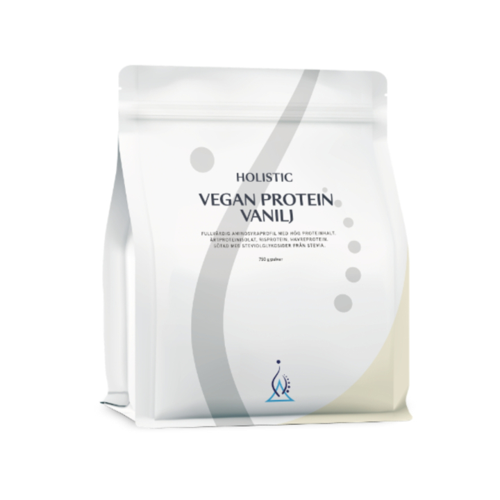 Holistic Vegan Protein Vanilj 750g i gruppen Råvaror & Dryck / Hälsokost / Proteinpulver hos Rawfoodshop Scandinavia AB (20091)