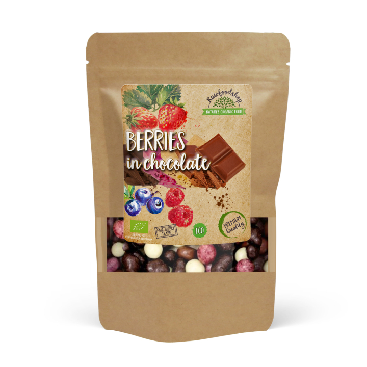 Bär i Choklad EKO 100g i gruppen OUTLET 20-80% / Outlet Övrigt 20-50% / Outlet Övrigt 20% hos Rawfoodshop Scandinavia AB (20860-1)