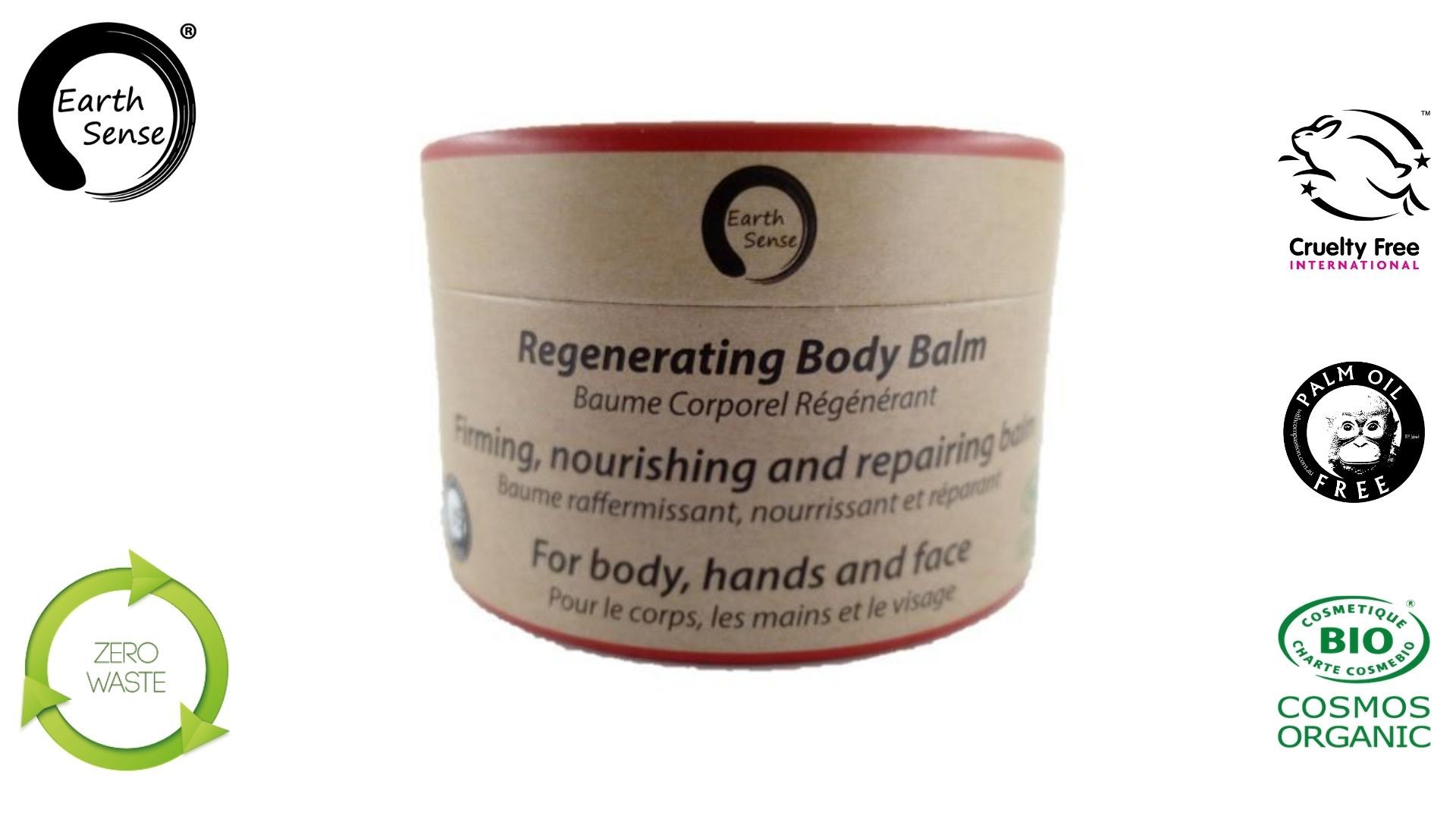 Earth Sense Body Balm Regenerating 100ml i gruppen Hud & Kropp / Kropp / Body lotion & olja hos Rawfoodshop Scandinavia AB (211157)