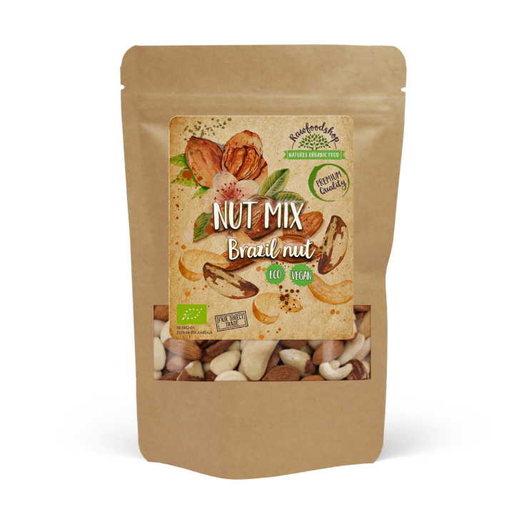 Nötmix med Paranötter EKO 1kg i gruppen Råvaror & Dryck / Nötter hos Rawfoodshop Scandinavia AB (211161)