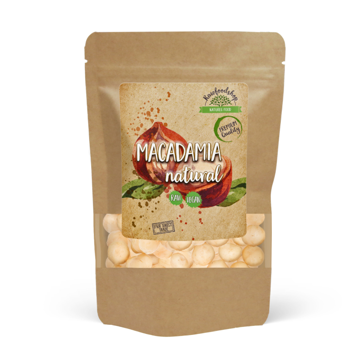 Macadamianötter Premium RAW 1kg i gruppen Råvaror & Dryck / Nötter / Macadamia hos Rawfoodshop Scandinavia AB (22410-1)