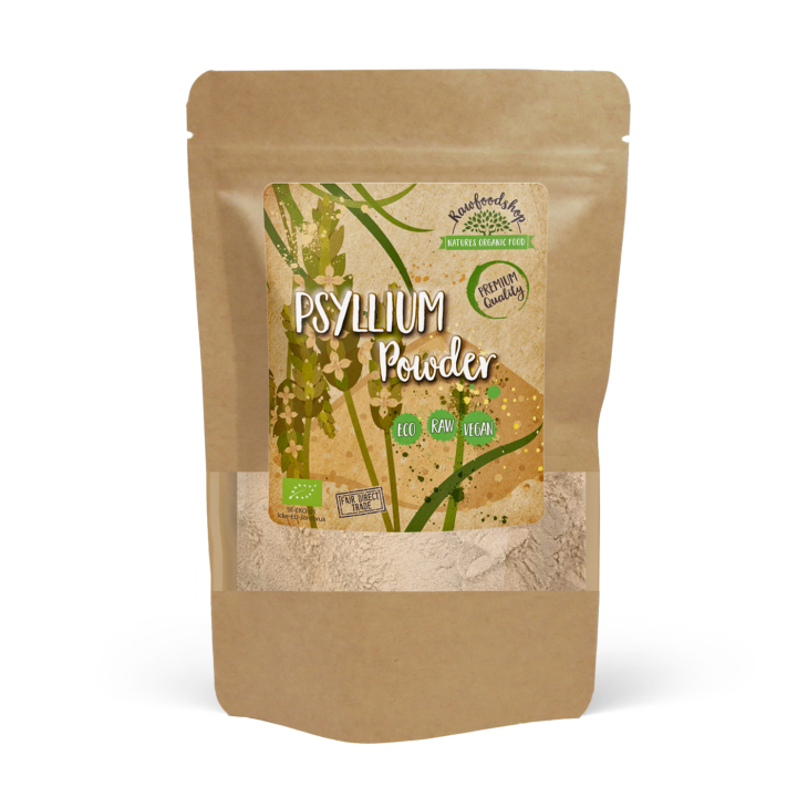 Psyllium Pulver EKO 250g i gruppen Råvaror & Dryck / Bakning / Ingredienser Övriga hos Rawfoodshop Scandinavia AB (235922)