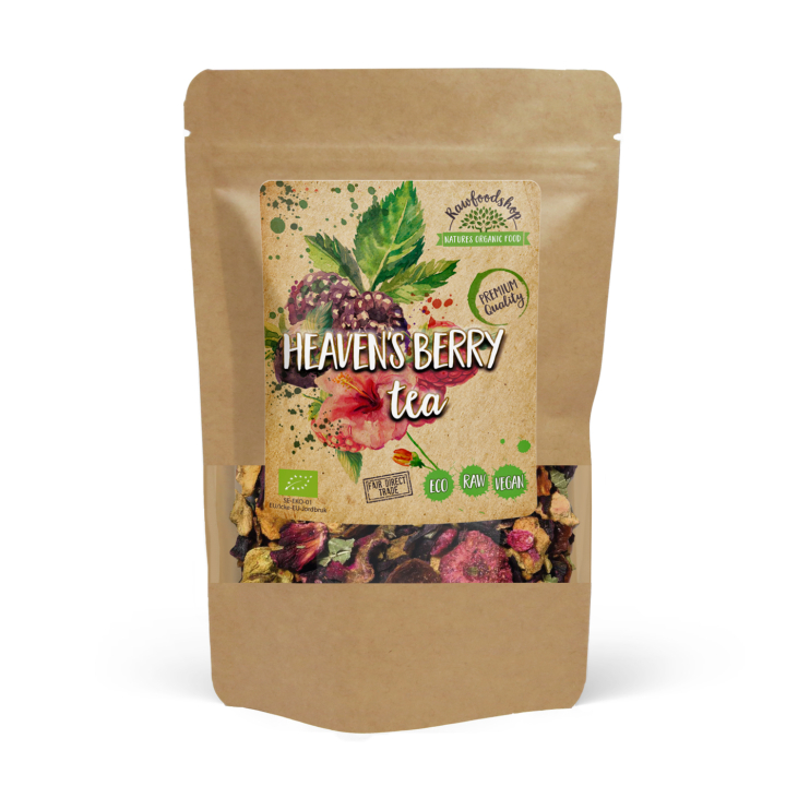 Heaven's Berry Te EKO 50g i gruppen Råvaror & Dryck / Drycker / Teer hos Rawfoodshop Scandinavia AB (402275)