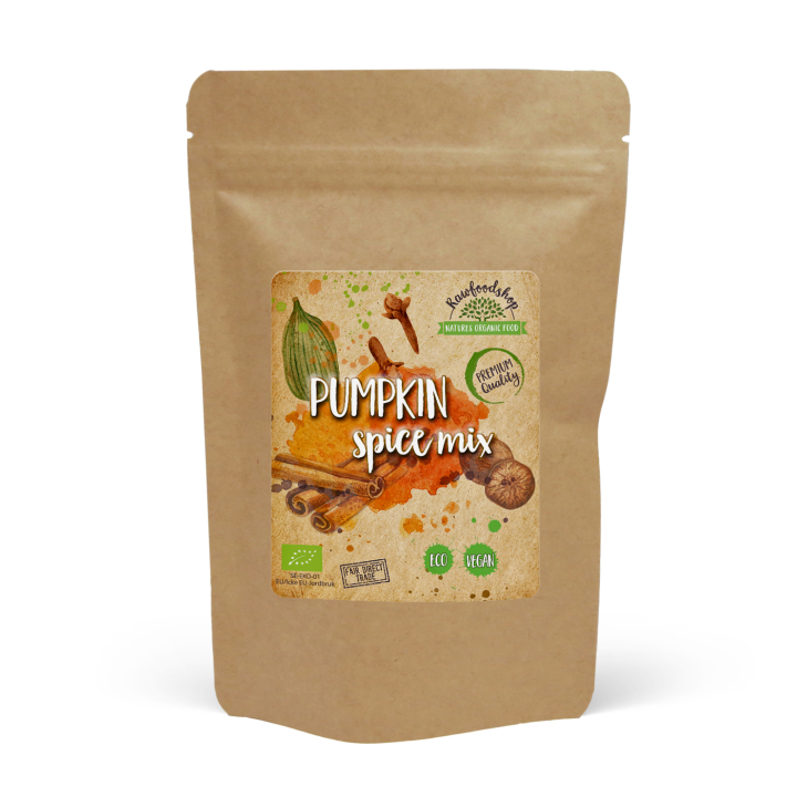 Pumpkin Spice Mix EKO 100g i gruppen Råvaror & Dryck / Skafferiet / Kryddor hos Rawfoodshop Scandinavia AB (406501)