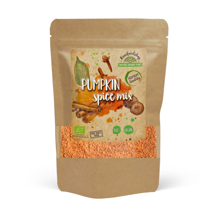 Pumpkin Spice Mix EKO 100g i gruppen Råvaror & Dryck / Skafferiet / Kryddor hos Rawfoodshop Scandinavia AB (406501)