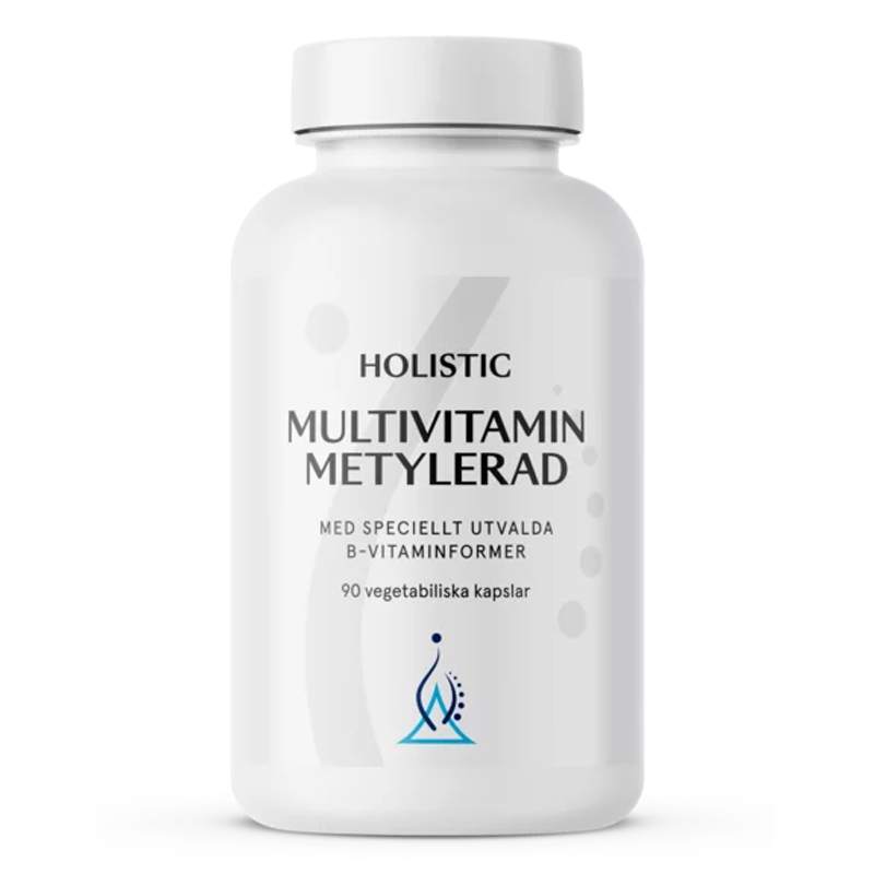 Holistic MultiVitamin Metylerad 90 kaps i gruppen Hälsa / Kosttillskott / Vitaminer / Multivitaminer hos Rawfoodshop Scandinavia AB (4120)