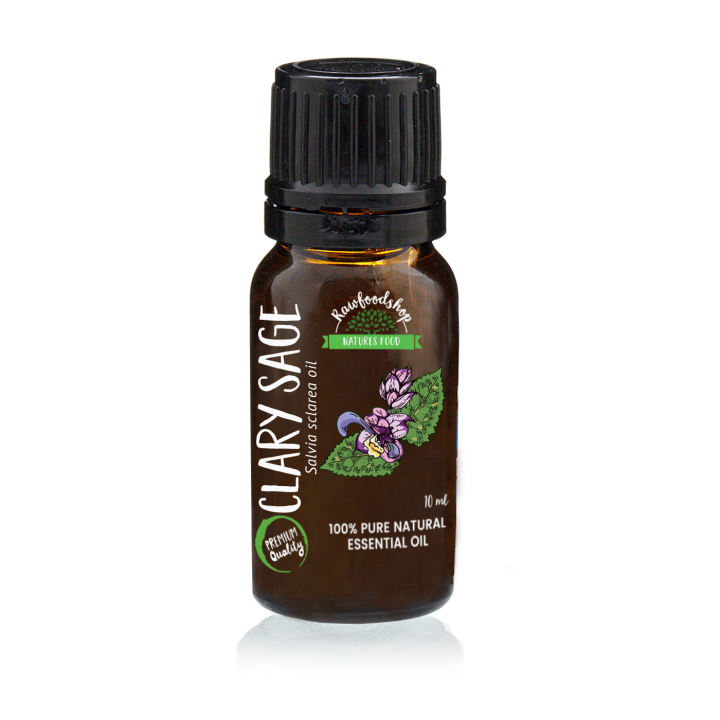 Muskatellsalvia Eterisk Olja 10ml i gruppen Hud & Kropp / Naturlig DIY / Eteriska oljor hos Rawfoodshop Scandinavia AB (4246)