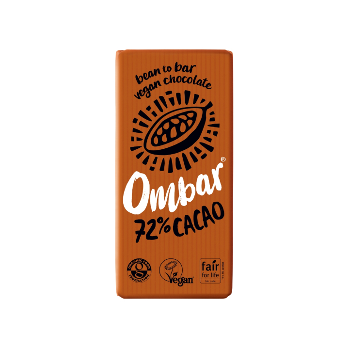 Choklad Mörk 72% EKO 70g i gruppen Råvaror & Dryck / Godis & Choklad / Choklad & Bars hos Rawfoodshop Scandinavia AB (4985)