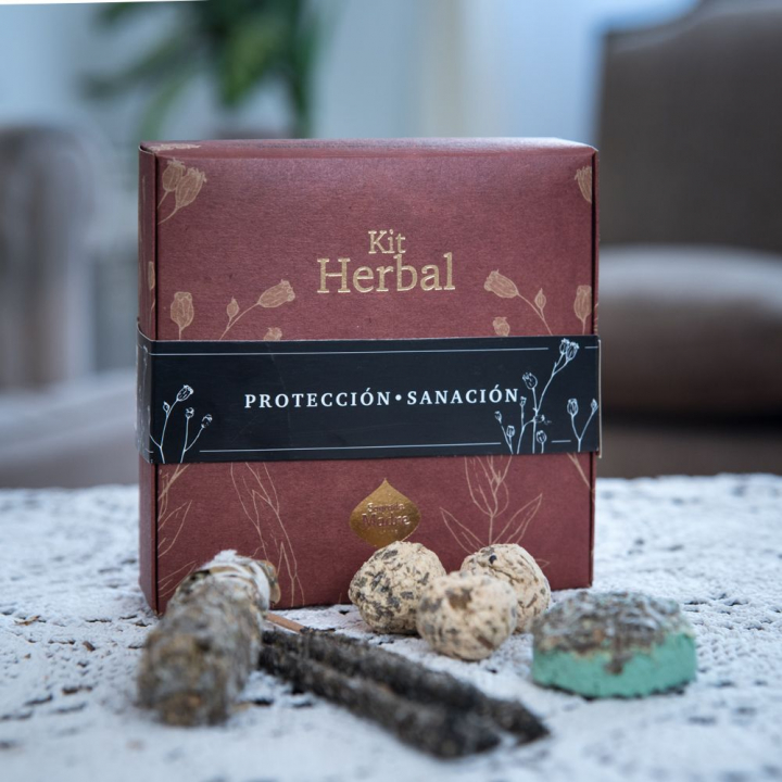Herbal Protecting Kit i gruppen Hem & Själ / Ritual & Ceremoni / Rökelse, Ljus & Dofter hos Rawfoodshop Scandinavia AB (70-01)