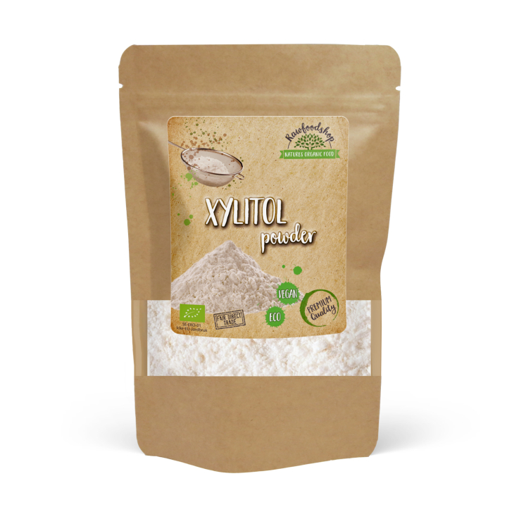 Xylitol Pulver EKO 500g i gruppen Råvaror & Dryck / Bakning / Sötning / Xylitol hos Rawfoodshop Scandinavia AB (8070-1)