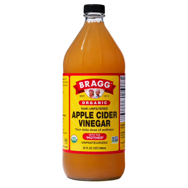 Bragg - Äppelcidervinäger 946 ml i gruppen Råvaror & Dryck / Skafferiet / Smaksättning hos Rawfoodshop Scandinavia AB (825)