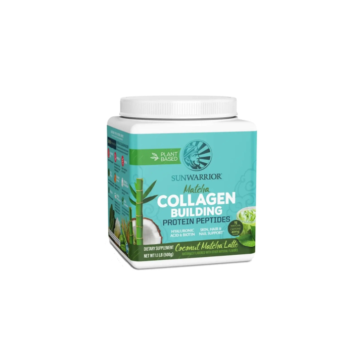 Collagen Building Protein Coconut Matcha Latte 500g i gruppen Kosttillskott / Proteiner & Aminosyror / Kollagentillskott hos Rawfoodshop Scandinavia AB (84058)