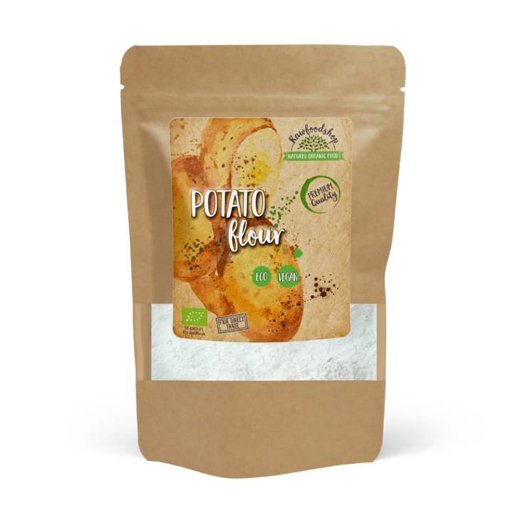 Potatismjöl EKO 1kg i gruppen Råvaror & Dryck / Bakning / Mjöler hos Rawfoodshop Scandinavia AB (AB0161)