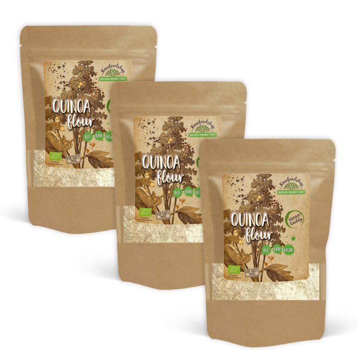 Quinoamjöl EKO 1kg x 3 paket i gruppen Råvaror & Dryck / Bakning / Mjöler hos Rawfoodshop Scandinavia AB (AB0171000-SET3)