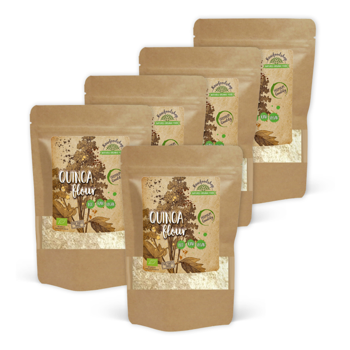 Quinoamjöl EKO 1kg x 5 paket i gruppen Råvaror & Dryck / Bakning / Mjöler hos Rawfoodshop Scandinavia AB (AB0171000-SET5)