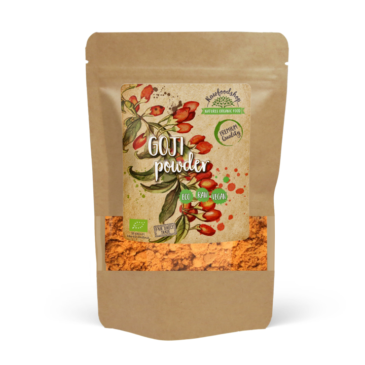 Gojibärpulver EKO 125g i gruppen Råvaror & Dryck / Frukt & Bär / Gojibär hos Rawfoodshop Scandinavia AB (AB036)