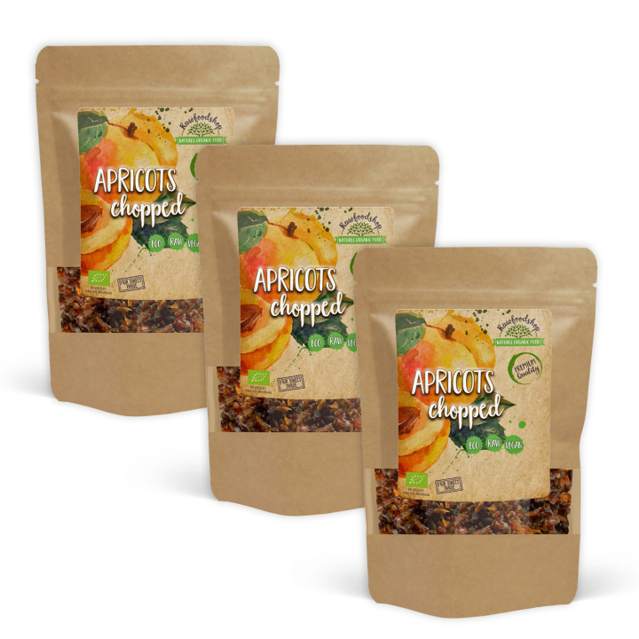 Aprikoser i bitar EKO 1kg x 3 paket i gruppen Råvaror & Dryck / Frukt & Bär / Aprikos hos Rawfoodshop Scandinavia AB (AB0471-SET3)