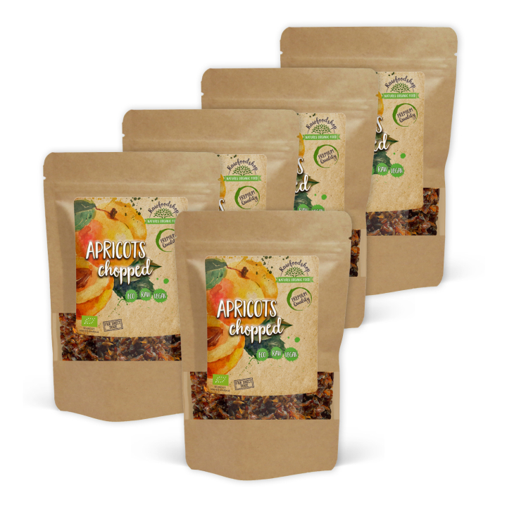 Aprikoser i bitar EKO 1kg x 5 paket i gruppen Råvaror & Dryck / Frukt & Bär / Aprikos hos Rawfoodshop Scandinavia AB (AB0471-SET5)