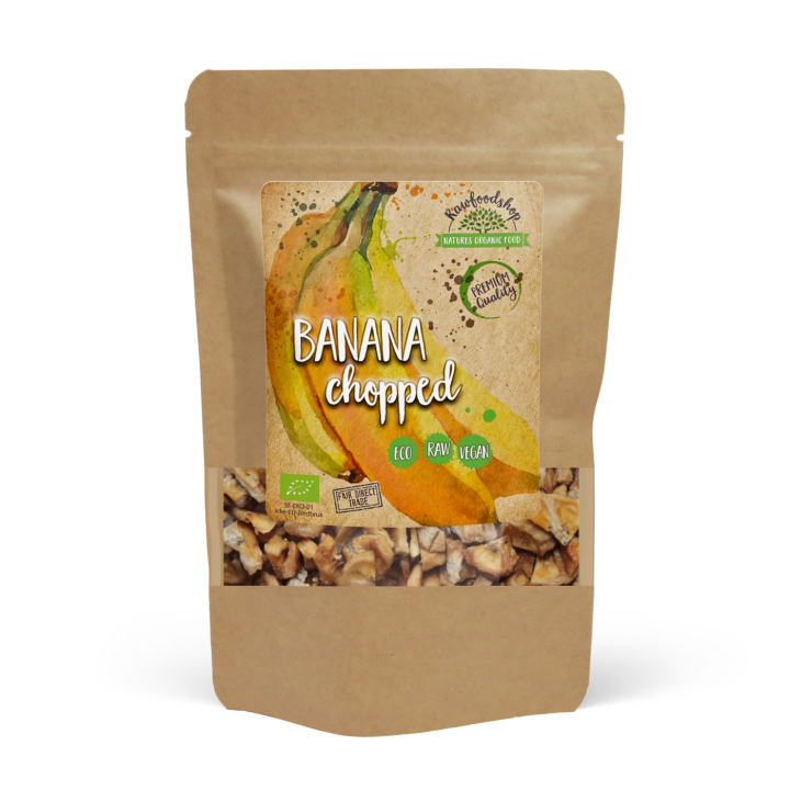 Bananer Hackade EKO 500g i gruppen OUTLET 20-80% / Frukt & Bär 30-50% / Frukt & Bär 30% hos Rawfoodshop Scandinavia AB (BAN02)