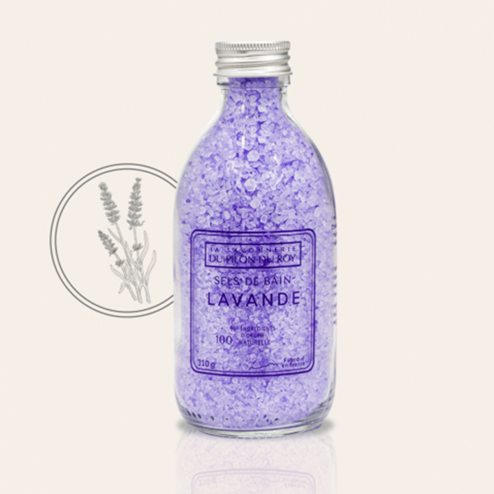 Lavendel Badsalt 650g i gruppen Kroppsvård hos Rawfoodshop Scandinavia AB (BS02)