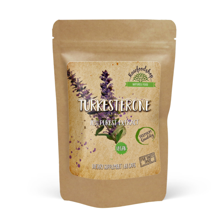 Turkesterone Extract 500mg 60 kapslar i gruppen Kosttillskott / Örter & Växter / Örter hos Rawfoodshop Scandinavia AB (CAPTUR60)