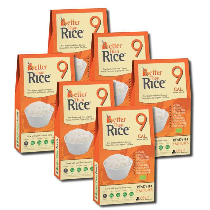 Better Than Rice EKO 385g x 6 paket i gruppen Råvaror & Dryck / Skafferiet / Pasta & Nudlar hos Rawfoodshop Scandinavia AB (CNUD003-SET6)