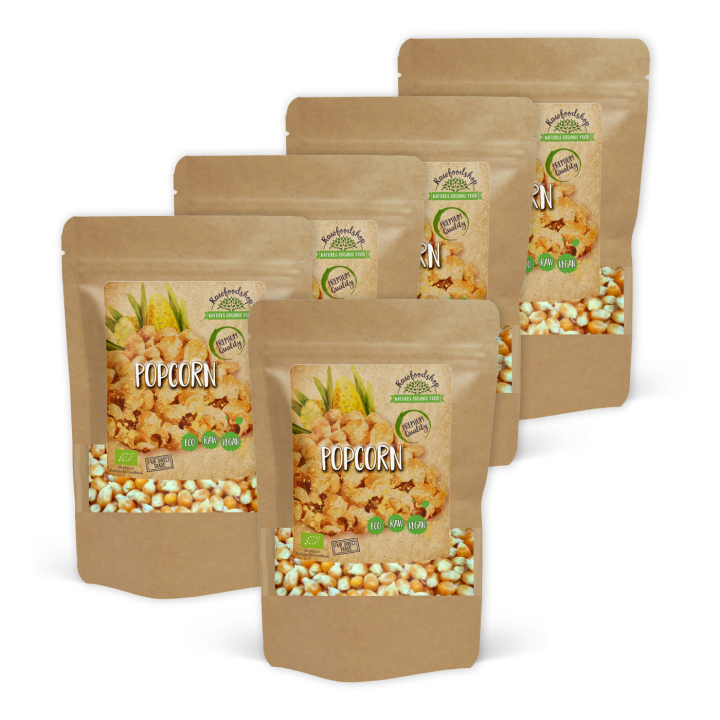 Popcorn EKO 1kg x 5 paket i gruppen Råvaror & Dryck / Skafferiet / Ris & Korn hos Rawfoodshop Scandinavia AB (FRO141-SET5)