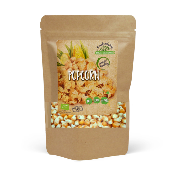 Popcorn EKO 1kg i gruppen Råvaror & Dryck / Skafferiet / Ris & Korn hos Rawfoodshop Scandinavia AB (FRO141)