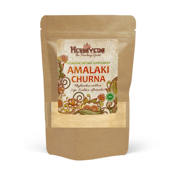 Amalaki Churna EKO 125g i gruppen Kosttillskott / Örter & Växter / Örter hos Rawfoodshop Scandinavia AB (HERBA01)