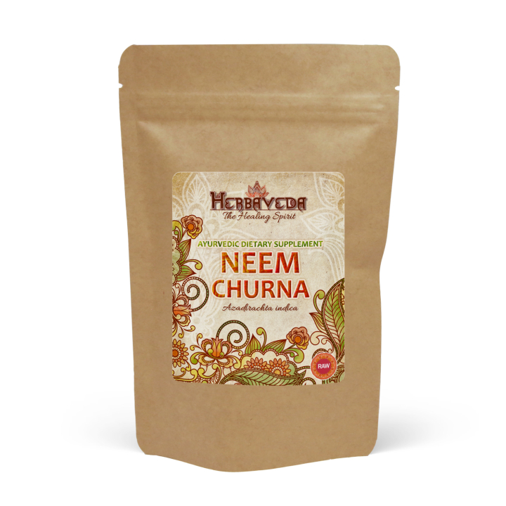 Neem Churna 125g i gruppen Hälsa / Kosttillskott / Örter hos Rawfoodshop Scandinavia AB (HERBA17)