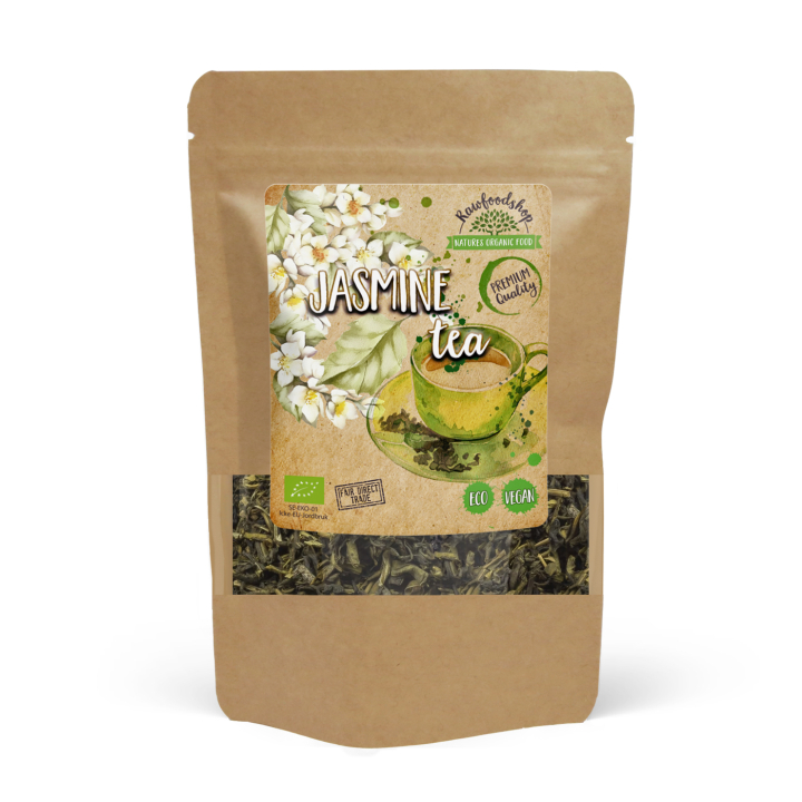 Jasmin Te EKO 100g i gruppen Råvaror & Dryck / Drycker / Teer hos Rawfoodshop Scandinavia AB (JAS01)