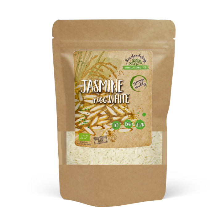 Jasminris Vitt EKO 500g i gruppen Råvaror & Dryck / Skafferiet / Ris & Korn hos Rawfoodshop Scandinavia AB (JRV50)