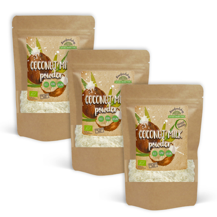 Kokosmjölk Pulver EKO 500g x 3 paket i gruppen Råvaror & Dryck / Skafferiet / Smaksättning hos Rawfoodshop Scandinavia AB (KOMO2-SET3)