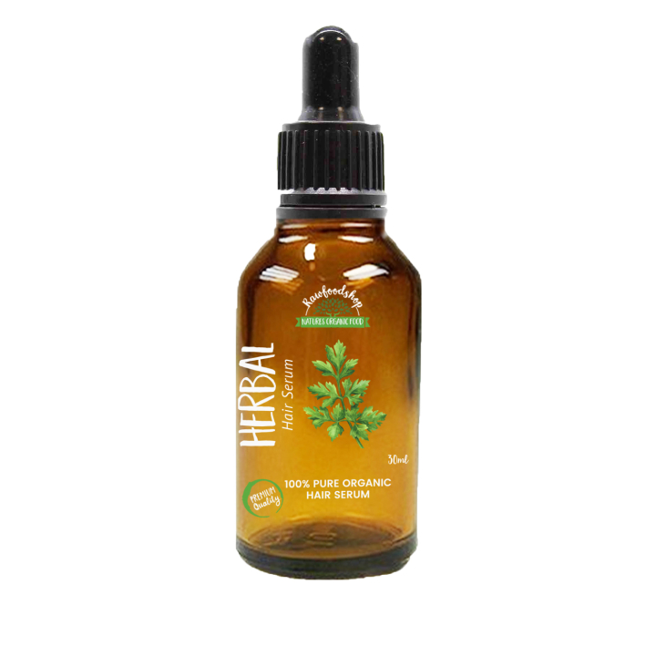 Hårserum Herbal EKO 30ml i gruppen Hud & Kropp / Färdiga produkter / Hårvård hos Rawfoodshop Scandinavia AB (OHSUL04)