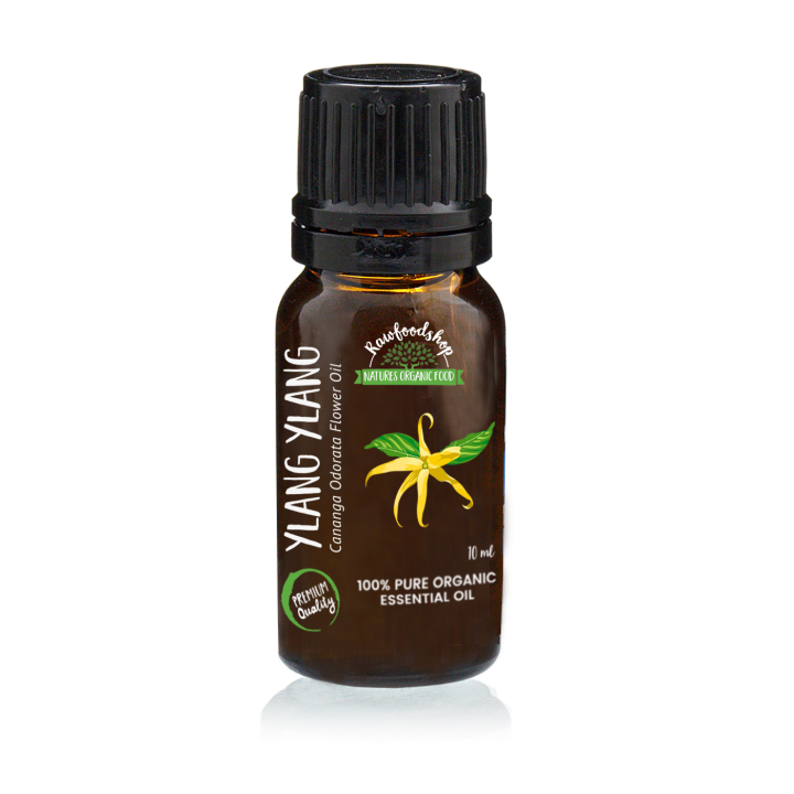 Ylang Ylang Eterisk Olja EKO 10ml i gruppen Hud & Kropp / Naturlig DIY / Eteriska oljor hos Rawfoodshop Scandinavia AB (ORGEOUL05)