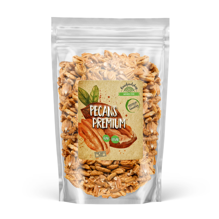 Pekannötter Premium RAW 250g i gruppen Råvaror & Dryck / Nötter / Pekannötter hos Rawfoodshop Scandinavia AB (PENO1)