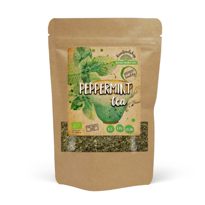 Pepparmint Te EKO 100g i gruppen Råvaror & Dryck / Drycker / Teer hos Rawfoodshop Scandinavia AB (PMT10)