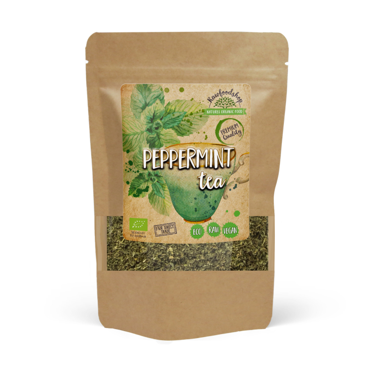 Pepparmint Te EKO 100g i gruppen Råvaror & Dryck / Drycker / Teer hos Rawfoodshop Scandinavia AB (PMT10)