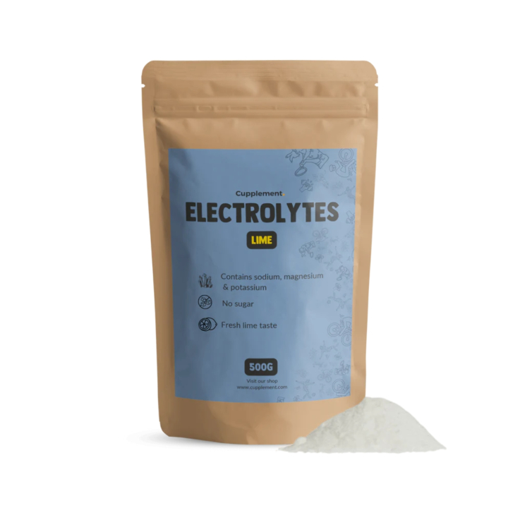 Elektrolytpulver Lime 500g i gruppen Kosttillskott / Övriga kosttillskott / Specialtillskott hos Rawfoodshop Scandinavia AB (POWELEC500)