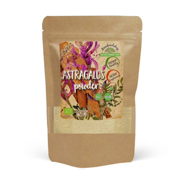 Astragalus Pulver EKO 125g i gruppen Kosttillskott / Örter & Växter / Örter hos Rawfoodshop Scandinavia AB (RAW00200)