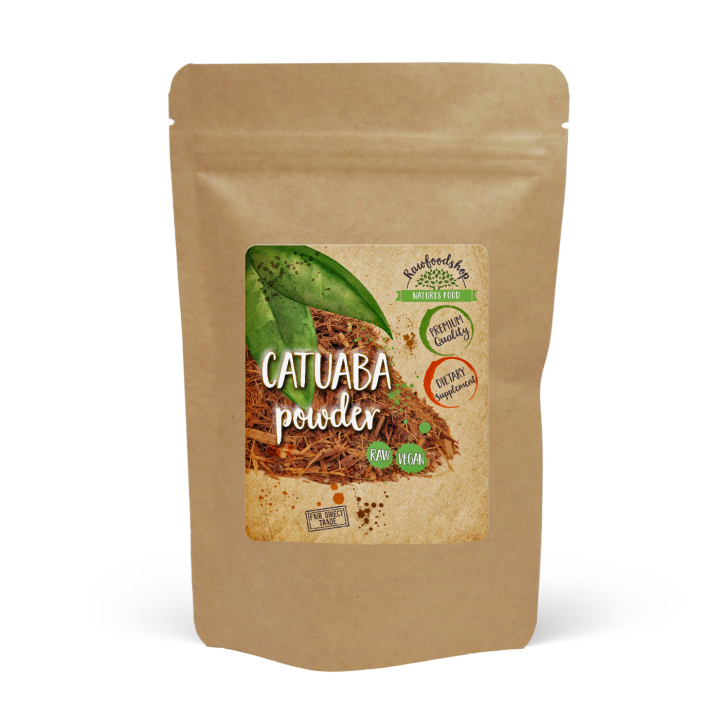 Catuaba pulver 125g i gruppen Kosttillskott / Örter & Växter / Örter hos Rawfoodshop Scandinavia AB (RAW00203)