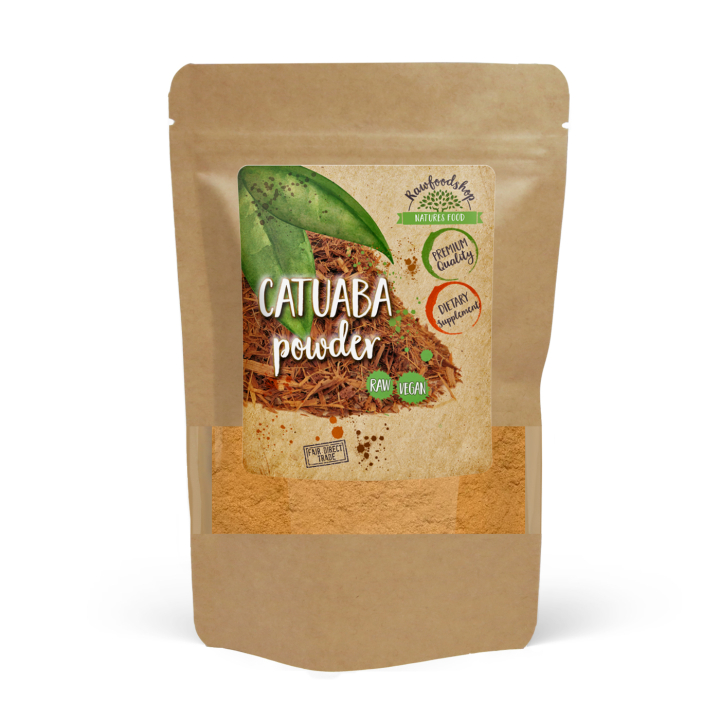 Catuaba pulver 125g i gruppen Kosttillskott / Örter & Växter / Örter hos Rawfoodshop Scandinavia AB (RAW00203)