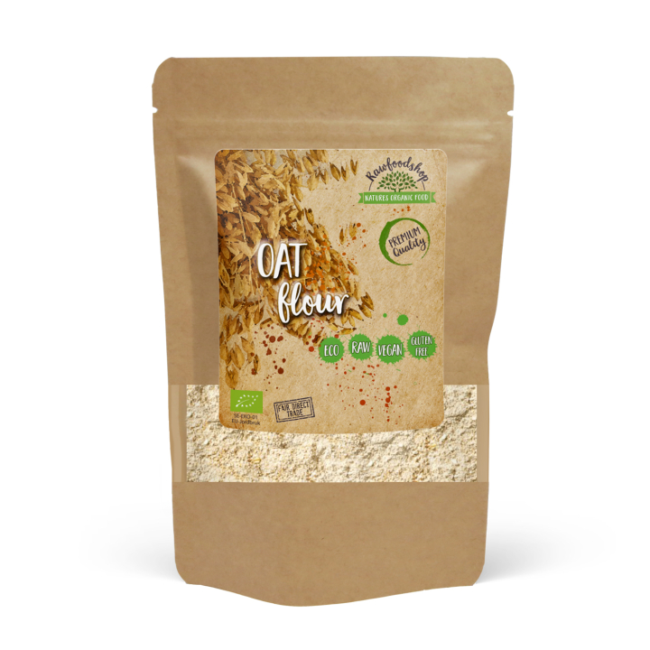 Havremjöl Glutenfritt EKO 500g i gruppen Råvaror & Dryck / Bakning / Mjöler hos Rawfoodshop Scandinavia AB (RAW4579810)